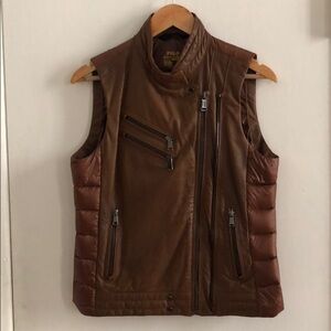 New!! Polo Performance lambskin vest